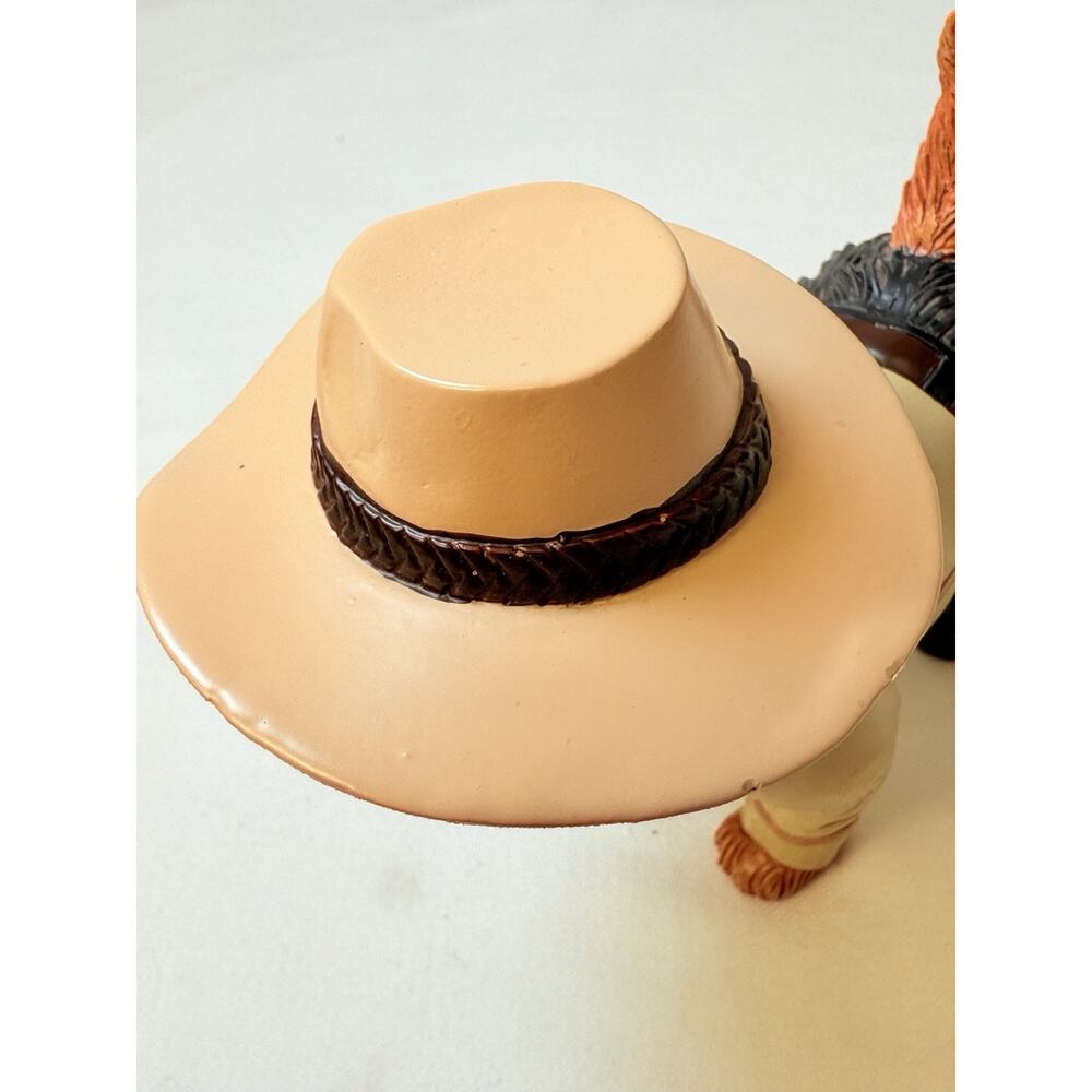 Hamilton Spurs’N Fur Yorkie Cowboy Figurine - Picture 6 of 11
